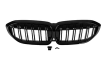 BMW 3-serie G20/G21 2018– M-Look V2 nyregitre (2018-2022, højglans sort) foto 6