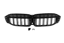 BMW 3-serie G20/G21 2018– M-Look V2 nyregitre (2018-2022, højglans sort) foto 10
