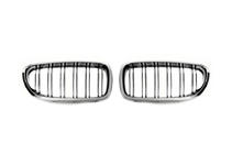 BMW 5-serie F10/F11 2010–2016 Nyregrill sæt (2 stk., krom) foto 2