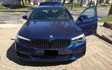 BMW 5-serie G30/G31 2017–2023 Nyregrill 1 Bar (2017-2020, sort højglans) foto 3