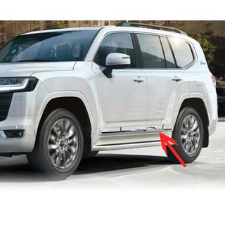 Krom dørlister (sæt 4 stk.) Toyota Land Cruiser 300 2021– foto 3