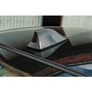 Sharkfin tagantenne (sort, ABS) foto 3