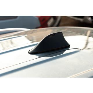 Sharkfin tagantenne (sort, ABS) foto 1
