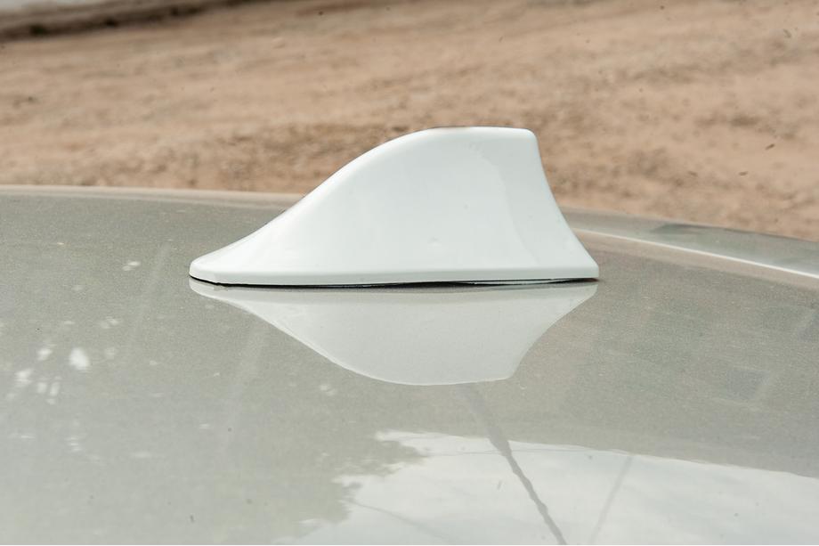 Sharkfin-antenne (hvid, ABS) Foto 2
