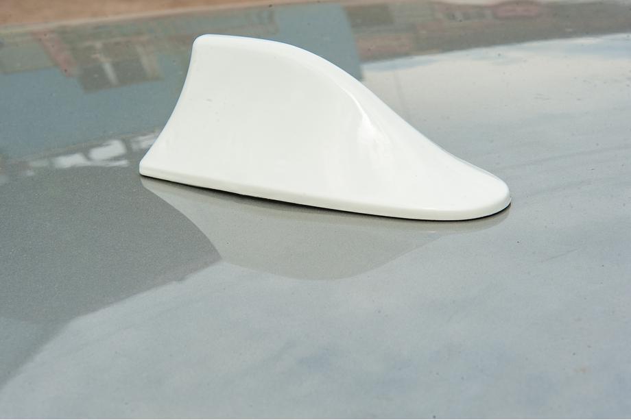 Sharkfin-antenne (hvid, ABS) Foto 4