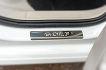 Volkswagen Golf 7/E-Golf 2012–2020 OmsaLine V2 dørtrinslister (4 stk., rustfrit stål) foto 4