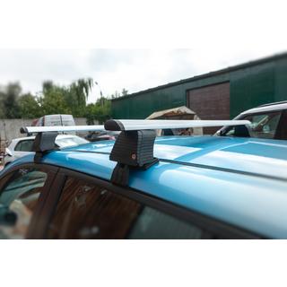 Tagbøjler til glat tag (krom, sæt) Nissan Leaf 2010–2017 foto 3