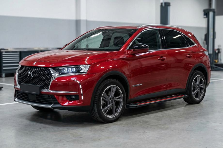 DS 7 Crossback 2017–2022 Sidetrin Maya Red (2 stk., aluminium) Image