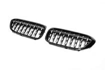 BMW 5-serie G30/G31 2017–2023 Nyregrill Diamond Silver V2 (2017-2020, sort kant) foto 3
