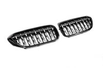 BMW 5-serie G30/G31 2017–2023 Nyregrill Diamond Silver V2 (2017-2020, sort kant) foto 4