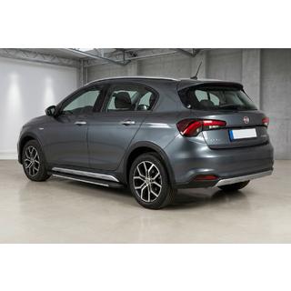 Bosphorus Grey sidetrin (2 stk., aluminium)