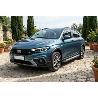 Sidetrin Vision New Black (2 stk., aluminium)