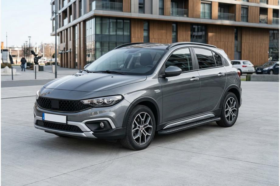 Fiat Tipo Cross 2021– Sidetrin Bosphorus Black (2 stk., aluminium) Image