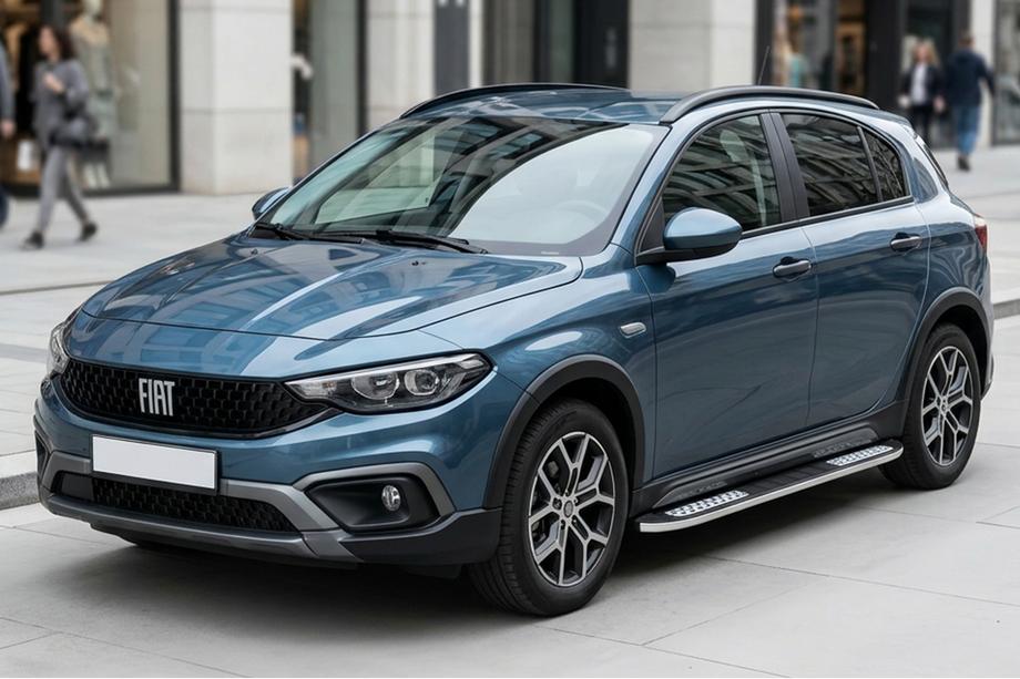 Fiat Tipo Cross 2021– Sidetrin Tayga V2 (2 stk., aluminium) Image