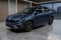 Fiat Tipo Cross 2021– Sidetrin Tayga Black (2 stk., aluminium) foto 1