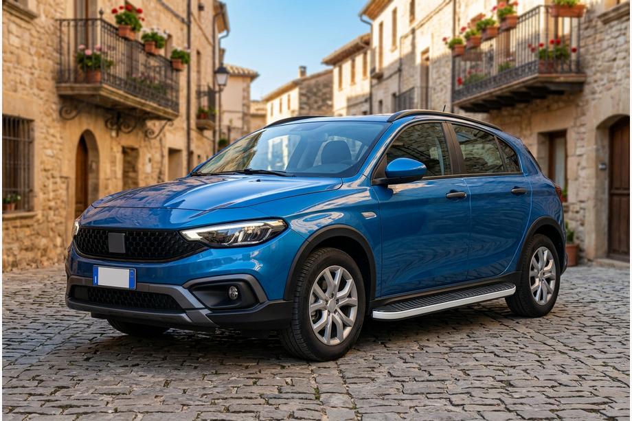 Fiat Tipo Cross 2021– Sidetrin Tayga Grey (2 stk., aluminium) Image
