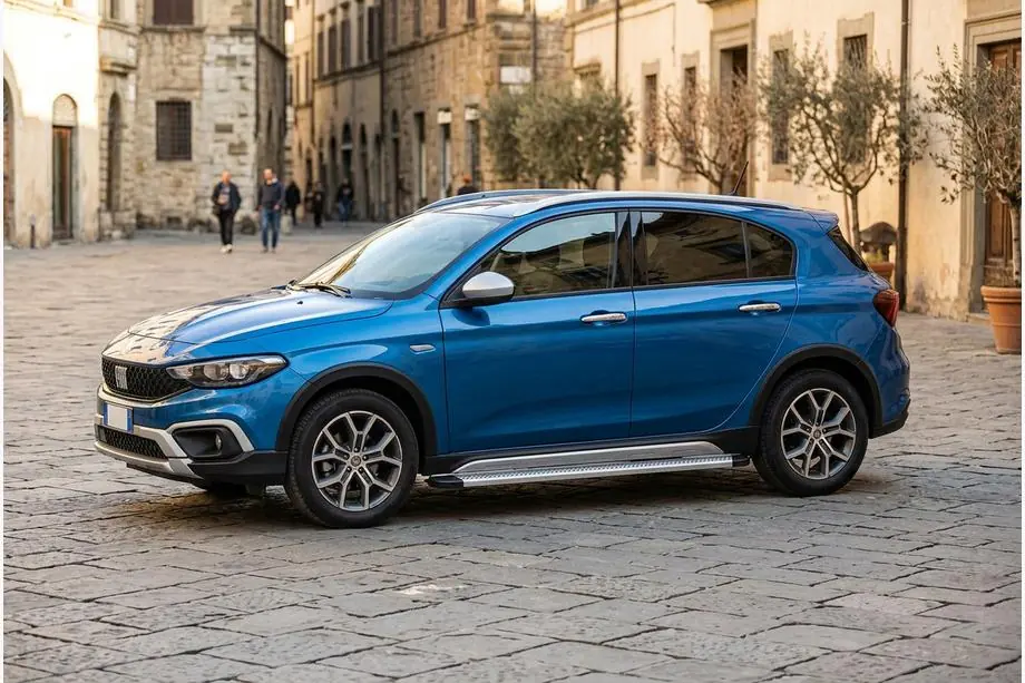 Fiat Tipo Cross 2021– Sideskørter Maya V2 (2 stk., aluminium) Image