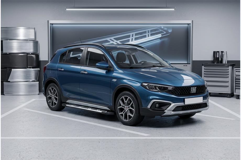 Fiat Tipo Cross 2021– Sunrise sidetrin (2 stk., aluminium) Image