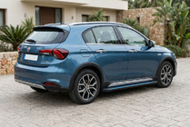 Fiat Tipo Cross 2021– Maya Blue sidetrin (2 stk., aluminium) foto 1