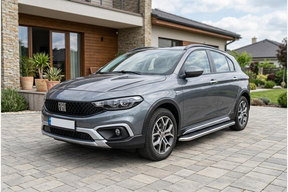Fiat Tipo Cross 2021– Maydos V1 sidetrin (2 stk., aluminium) Image