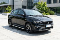 Fiat Tipo Cross 2021– BlackLine sidetrin (2 stk., aluminium) foto 2