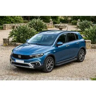 Allmond Black sidetrin (2 stk., aluminium)
