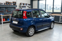 Fiat Panda 2011–2023 Sidetrin Allmond Grey (2 stk., aluminium) foto 1