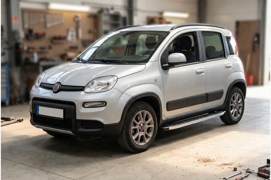 Fiat Panda 2011–2023 Sidetrin Fullmond (2 stk., aluminium) Image