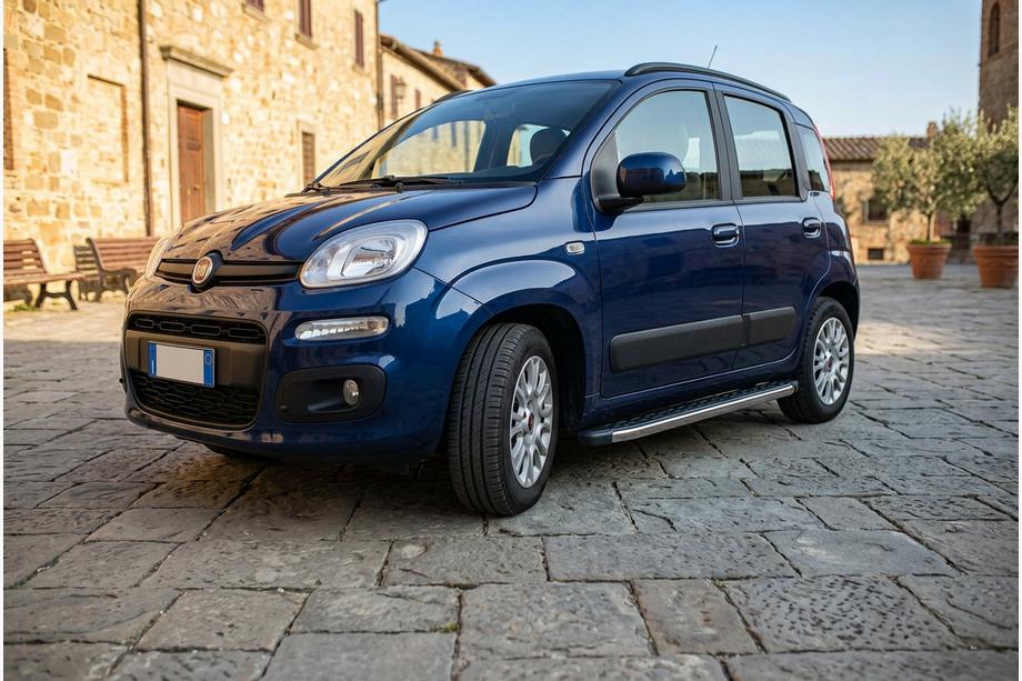 Fiat Panda 2011–2023 BlackLine sidetrin (2 stk., aluminium) Image
