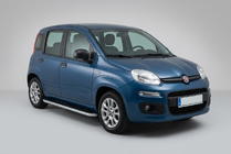 Fiat Panda 2011–2023 Sidetrin Tayga Grey (2 stk., aluminium) foto 1