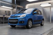Fiat Panda 2011–2023 Sidetrin Tayga Black (2 stk., aluminium) foto 1