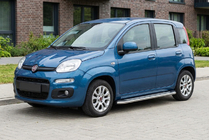 Fiat Panda 2011–2023 Sidetrin Maydos V2 (2 stk., aluminium ↗ rustfrit stål) foto 1