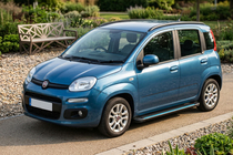 Fiat Panda 2011–2023 Maya Blue sidetrin (2 stk., aluminium) foto 1