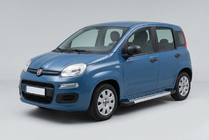 Fiat Panda 2011–2023 Sidetrin Vision New Grey (2 stk., aluminium) foto 1