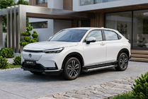 Honda HR-V 2021– Sidetrin Vision New Black (2 stk., aluminium) foto 1