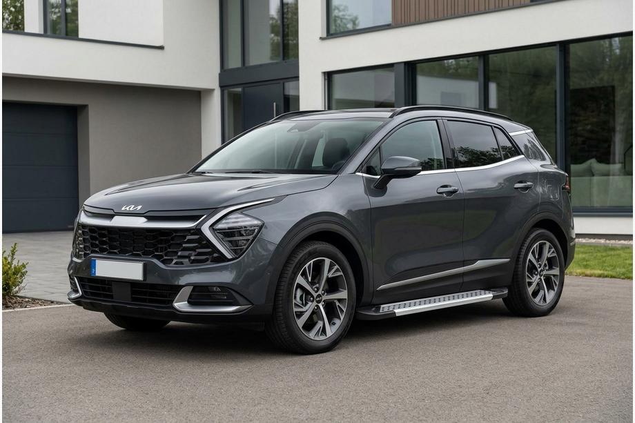 Kia Sportage 2021– Sidetrin Vision New Grey (2 stk., aluminium) Image