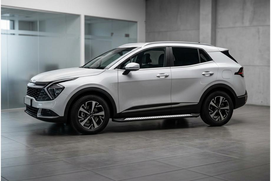 Kia Sportage 2021– Sidetrin Vision New Black (2 stk., aluminium) Image