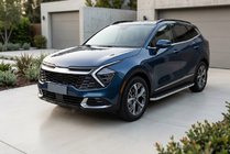 Kia Sportage 2021– Sidetrin Tayga Grey (2 stk., aluminium) foto 1