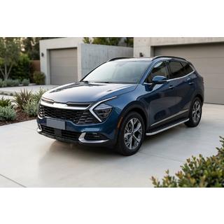 Sidetrin Tayga Grey (2 stk., aluminium) Kia Sportage 2021– foto 1