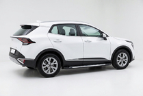 Kia Sportage 2021– Sidetrin Line (2 stk., aluminium) foto 1