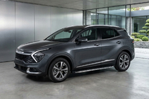 Kia Sportage 2021– BlackLine sidetrin (2 stk., aluminium) foto 1