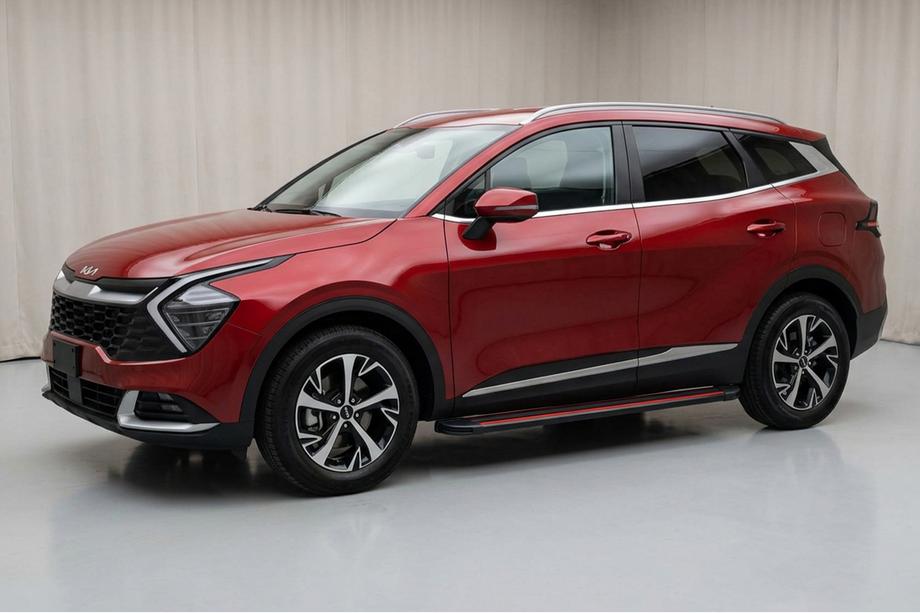 Kia Sportage 2021– Sidetrin Maya Red (2 stk., aluminium) Image