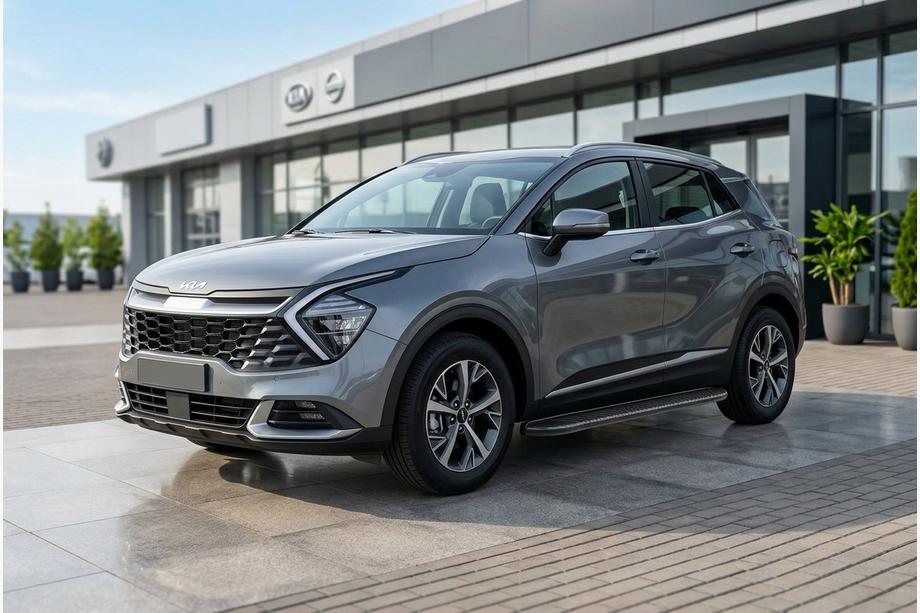 Kia Sportage 2021– Sidetrin Bosphore Black (2 stk., aluminium) Image