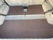 Volvo XC90 2002–2014 Bagagerumsmåtte i 3 dele (EVA, murstensfarve) foto 1