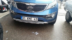 Kia Sportage 2010–2015 Frontspoilerlæbe B06 (plast) foto 3
