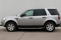 Land Rover Freelander II 2006–2014 Sidetrin Libao (2 stk., aluminium) foto 3