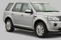 Land Rover Freelander II 2006–2014 Sidetrin Libao (2 stk., aluminium) foto 1