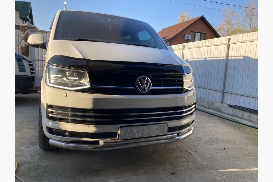 Volkswagen T6 2015–2024 Dobbelt frontbøjle ST011 (rustfrit stål) Foto 1
