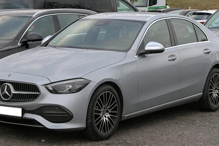 Mercedes C-klasse W206 2022– Spejldæksler i rustfrit stål (2 stk.) Image