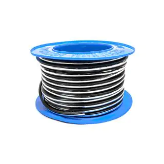 Sort pynteliste med kromstribe pr. meter sal32 (1 meter, 13,5 mm) foto 3